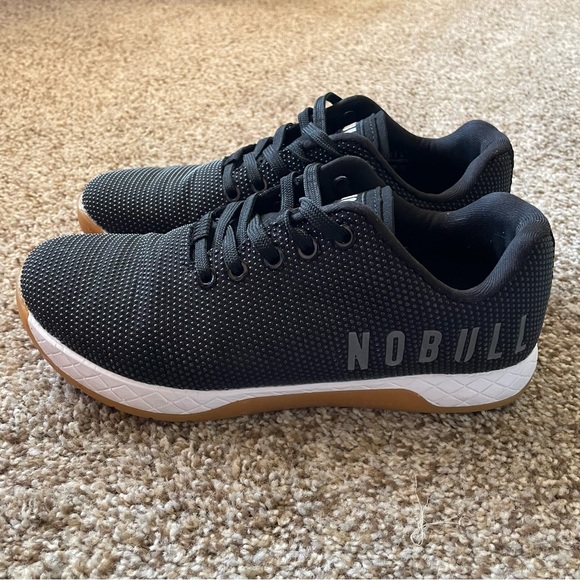 NOBULL Shoes No Bull Black White Gum Trainer W8 M65 Poshmark